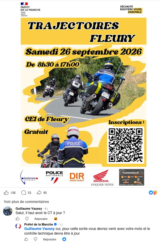 reprise de guidon et le CT